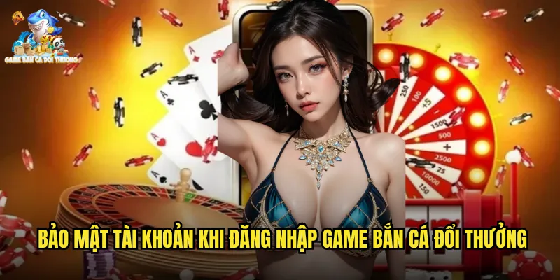 Bảo mật tài khoản khi đăng nhập game bắn cá đổi thưởng